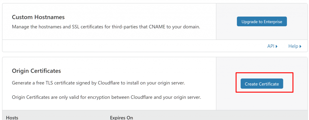 Đăng ký  chứng chỉ SSL Cloudfare Free 15 năm 2