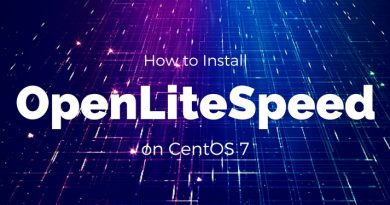 How to install OpenLiteSpeed