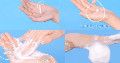 Hướng dẫn tạo bọt đúng cách để làm sạch da với sữa rửa mặt Senka 4