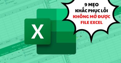 Cách sửa lỗi không mở được file Excel đơn giản 4