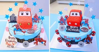 50+ mẫu bánh sinh nhật ô tô đẹp sắc màu cho bé trai 3