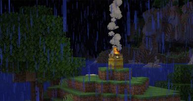 Cách tạo lửa trại trong Minecraft 4