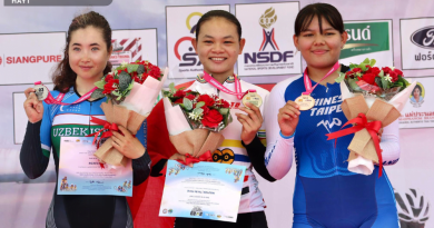 Nguyễn Thị Bé Hồng giành HCV xe đạp trẻ châu Á 4