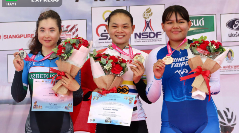 Nguyễn Thị Bé Hồng giành HCV xe đạp trẻ châu Á 15