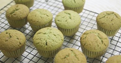Chia sẻ cách làm bánh muffin trà xanh thơm ngon dễ làm 4