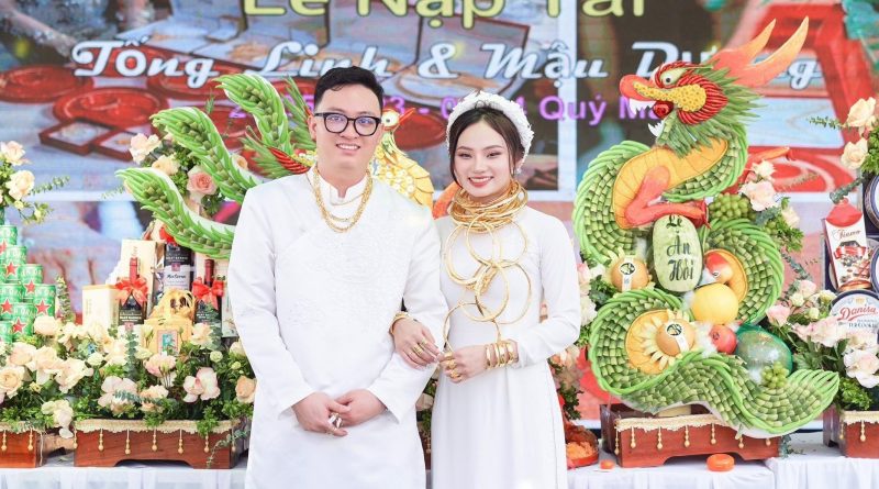 Cô dâu Thanh Hóa nhận chục cây vàng, 5 tỷ hồi môn gây 'sốt' 1