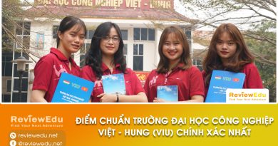 Điểm chuẩn Đại học Công nghiệp Việt Hung (VIU) năm 2022 2023 2024 chính xác nhất 3