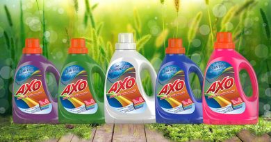 Nước tẩy quần áo màu AXO có bao nhiêu loại? 3