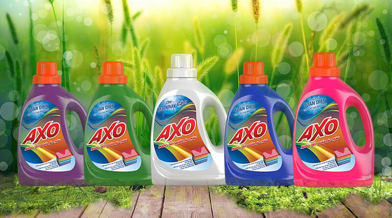 Nước tẩy quần áo màu AXO có bao nhiêu loại? 1