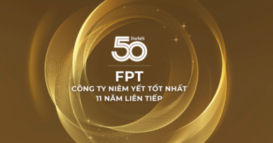 For 11 consecutive years, FPT was honored in the Top 50 Best Listed Companies 3