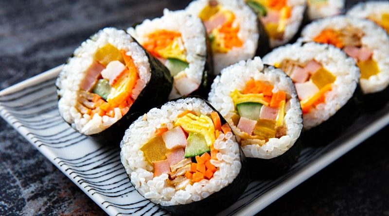 Tiết lộ calo trong kimbap là bao nhiêu? Ăn kimbap có mập không? 1