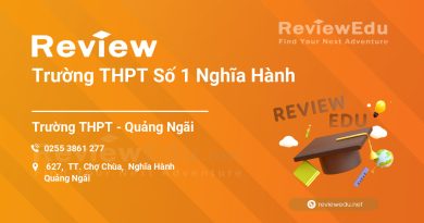 [Review] THPT số 1 Nghĩa Hành - Quảng Ngãi 3
