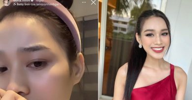 Hoa hậu Đỗ Thị Hà tự lấy dao cứa lên mặt, biểu cảm hoang mang gây chú ý 2