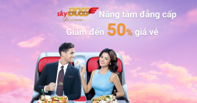 Trải nghiệm Business & Skyboss với ưu đãi “cực sâu” đến 50% cùng Vietjet Air 5