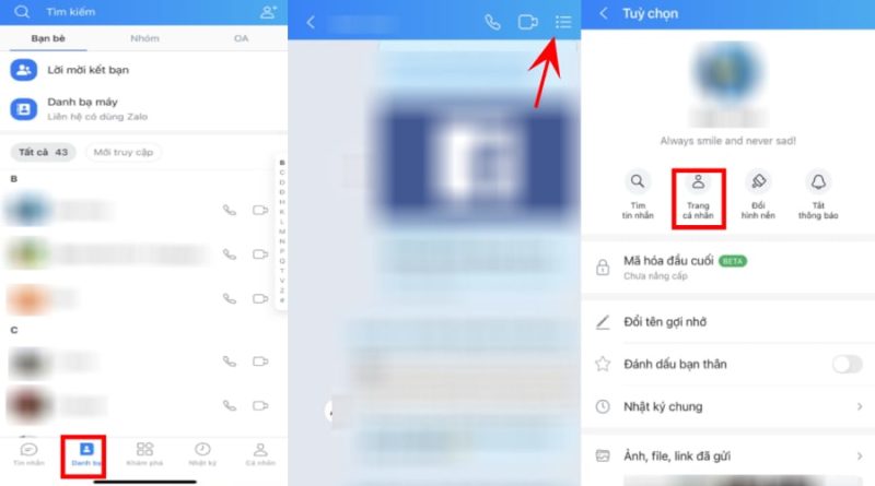 Cách xem số điện thoại ẩn trên Zalo đơn giản, nhanh chóng 1