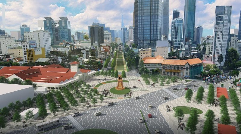 Sài Gòn sắp xây quảng trường trước chợ Bến Thành chi phí 157 tỷ đồng 3